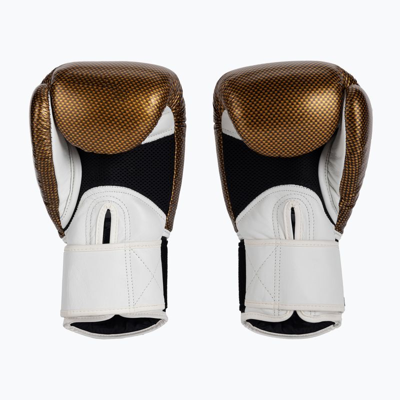 Rękawice bokserskie Top King Muay Thai Empower white/gold 3