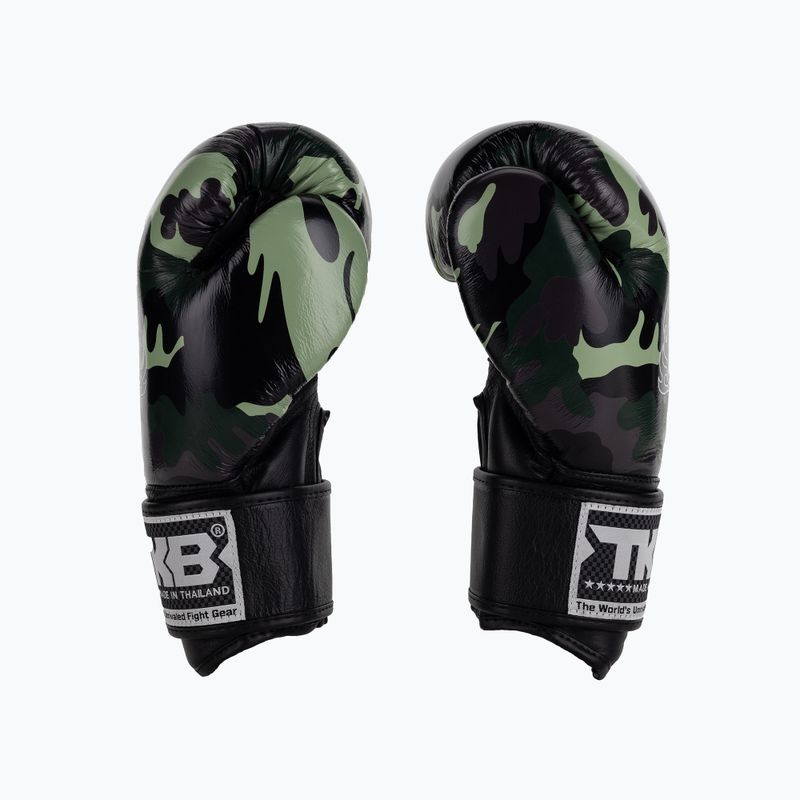 Rękawice bokserskie Top King Muay Thai Empower green 4
