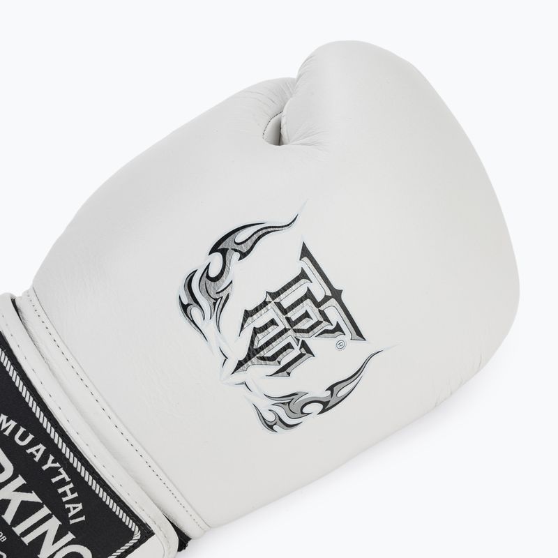 Rękawice bokserskie Top King Muay Thai Ultimate white 5
