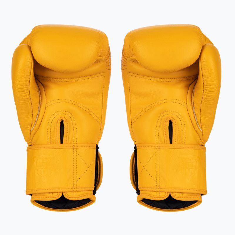 Rękawice bokserskie Top King Muay Thai Ultimate yellow 2