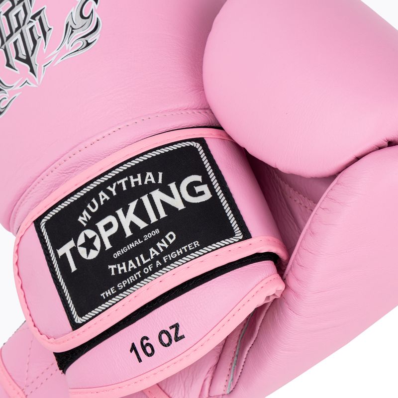 Rękawice bokserskie Top King Muay Thai Ultimate pink 4