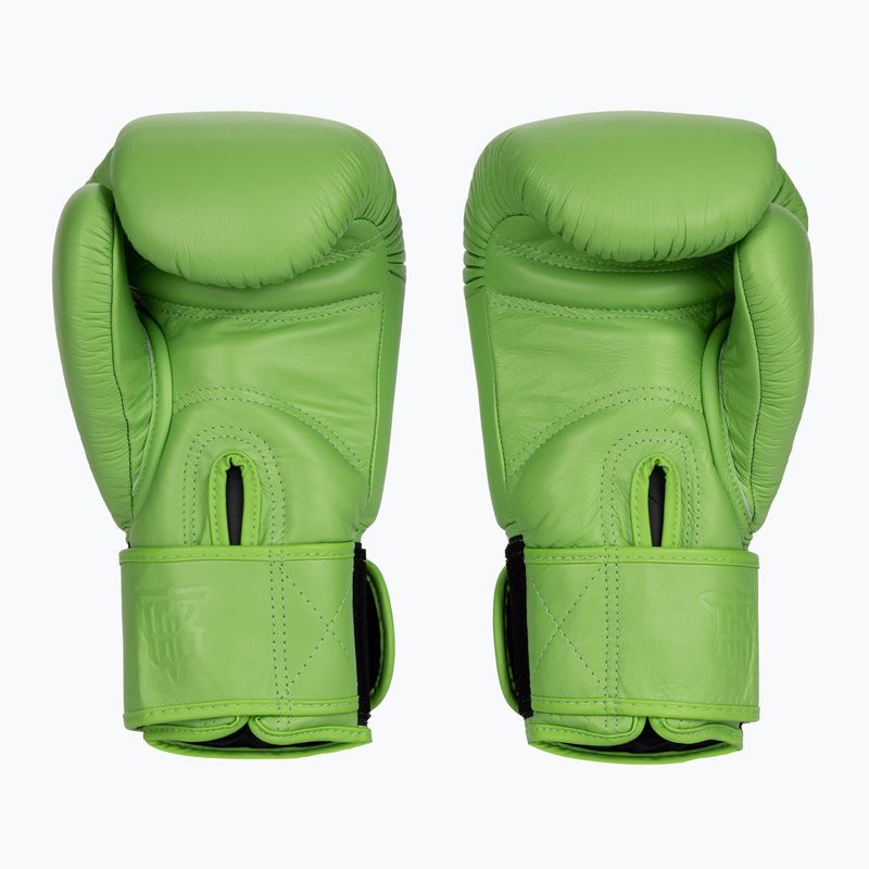 Rękawice bokserskie Top King Muay Thai Ultimate green 2