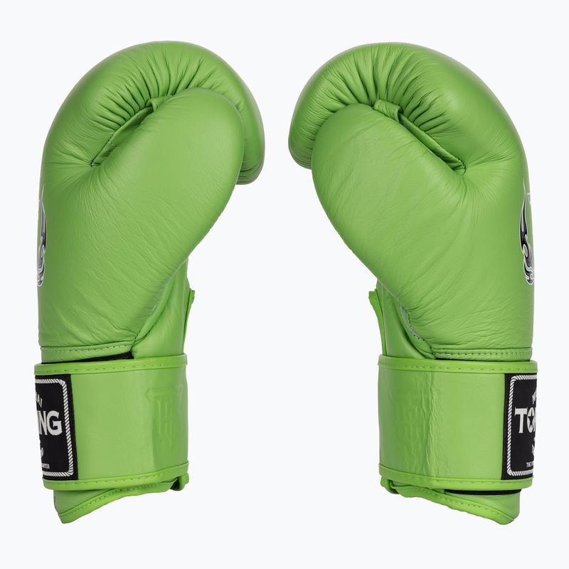 Rękawice bokserskie Top King Muay Thai Ultimate green 4