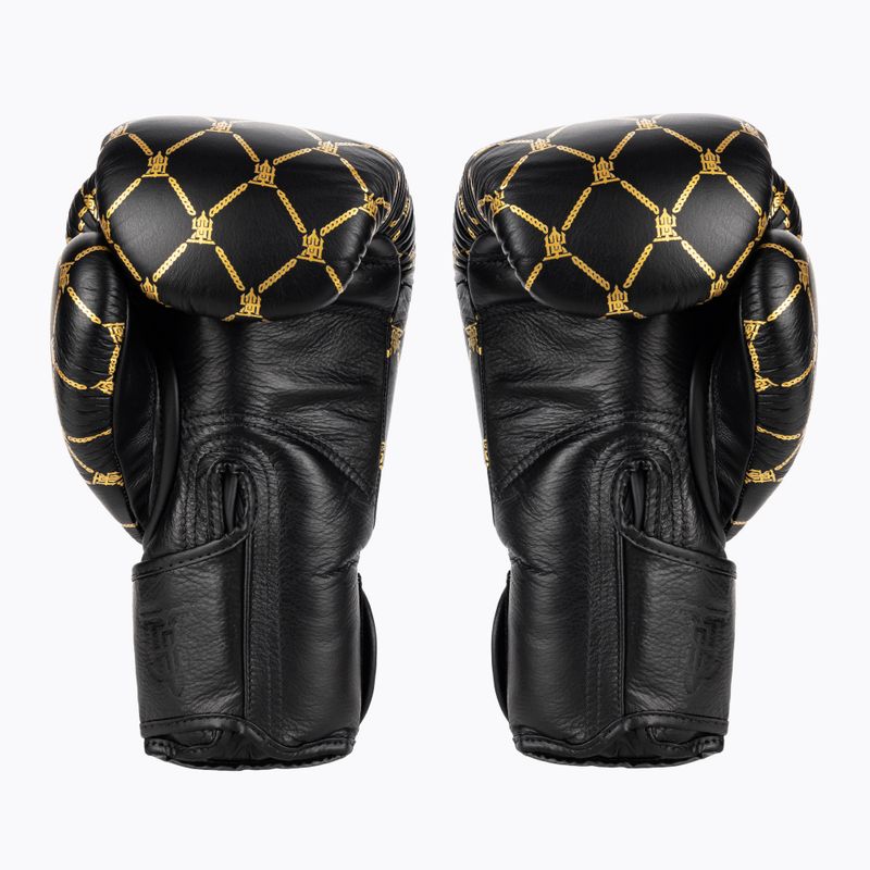 Rękawice bokserskie Top King Boxing Chain black/gold 2