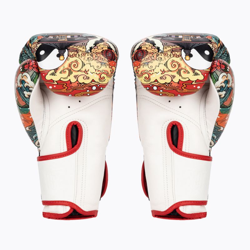 Rękawice bokserskie Top King Boxing Culture white/red TKBGCT-1C1 2