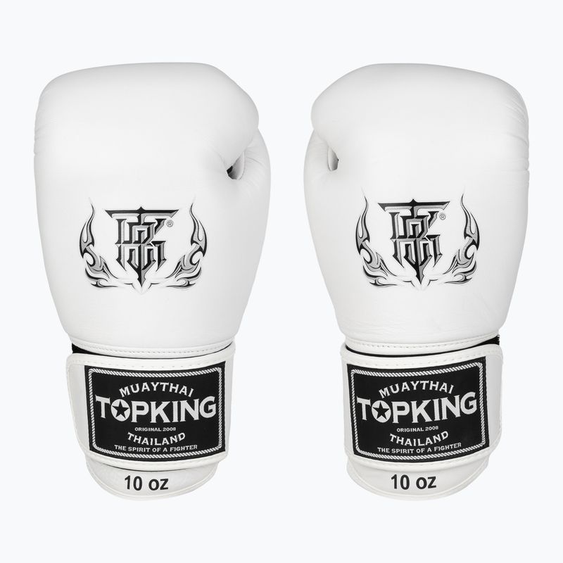 Rękawice bokserskie Top King Muay Thai Ultimate Air white