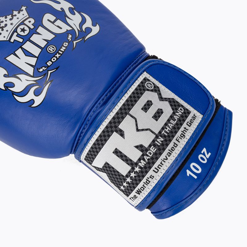 Rękawice bokserskie Top King Muay Thai Ultimate Air blue 6