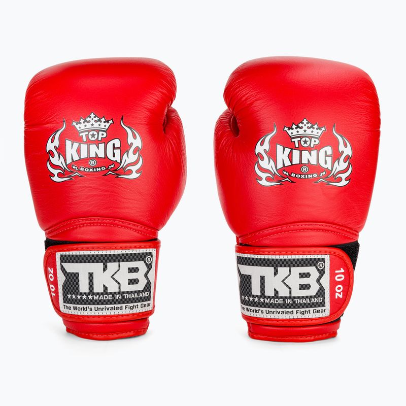 Rękawice bokserskie Top King Muay Thai Super red 2