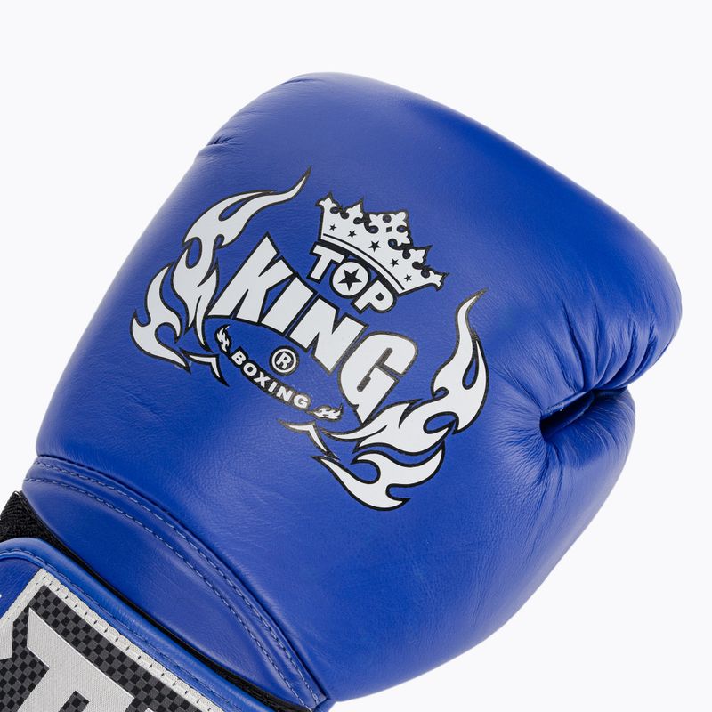 Rękawice bokserskie Top King Muay Thai Super blue 5