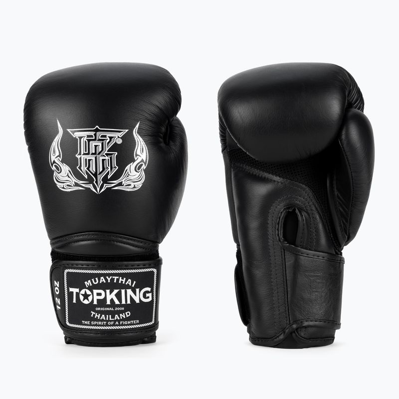 Rękawice bokserskie Top King Muay Thai Super Air black 3