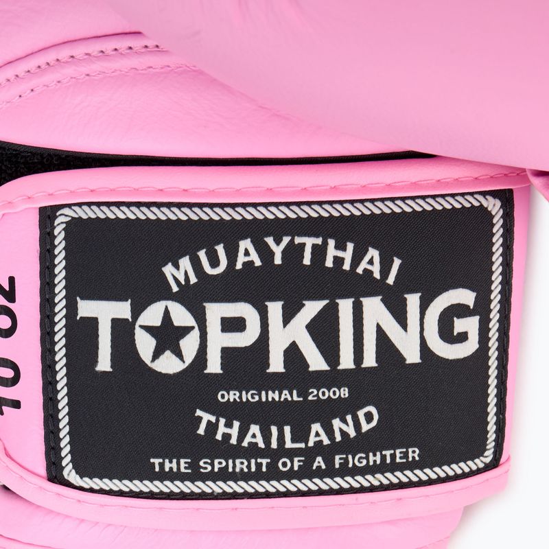 Rękawice bokserskie Top King Muay Thai Super Air pink 5