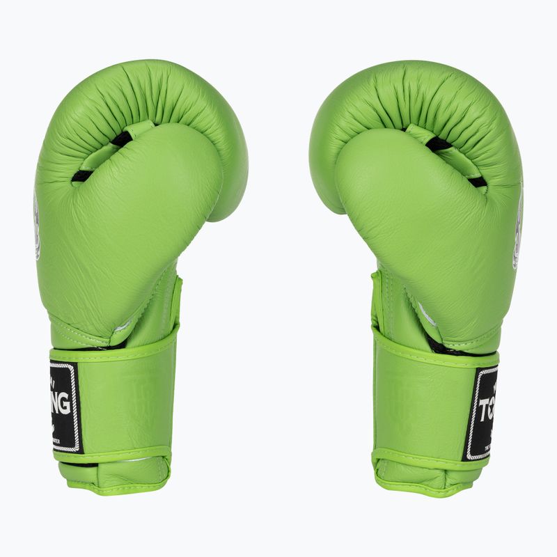 Rękawice bokserskie Top King Muay Thai Super Air green 3