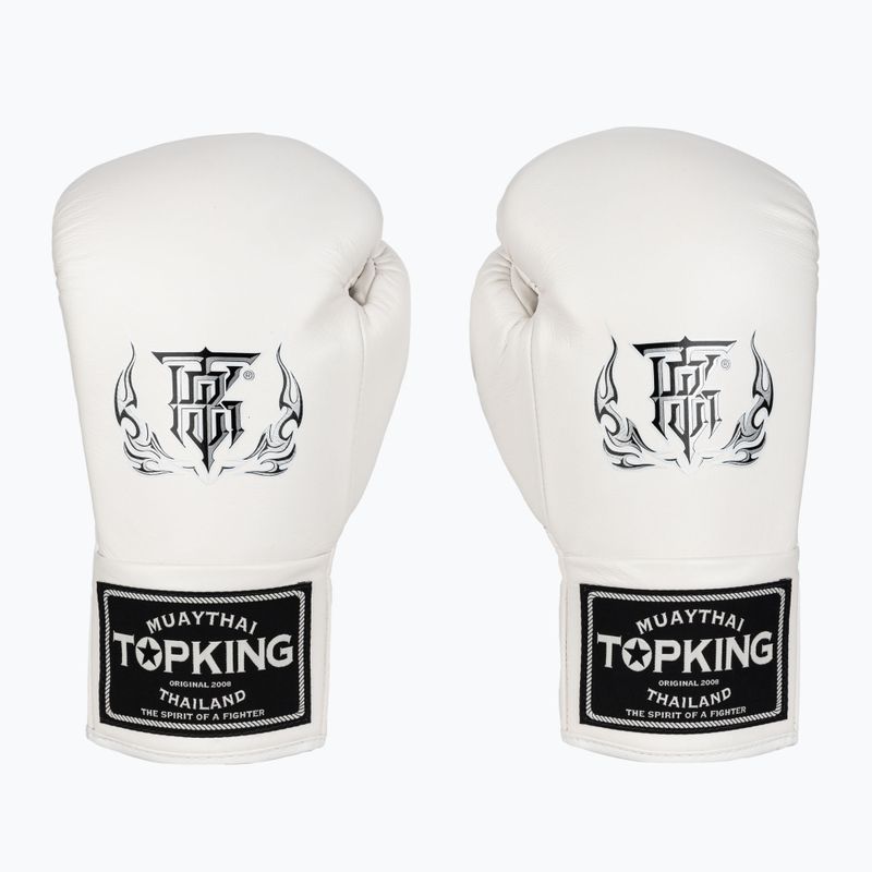 Rękawice bokserskie Top King Boxing Competition white