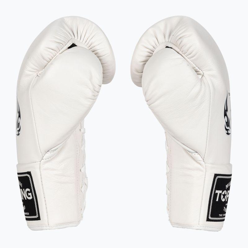 Rękawice bokserskie Top King Boxing Competition white 3