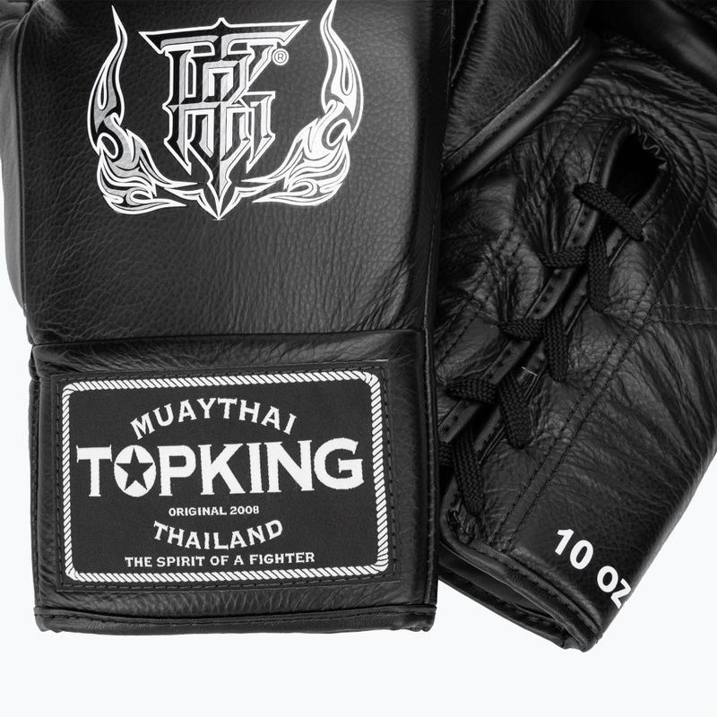 Rękawice bokserskie Top King Boxing Competition black 4