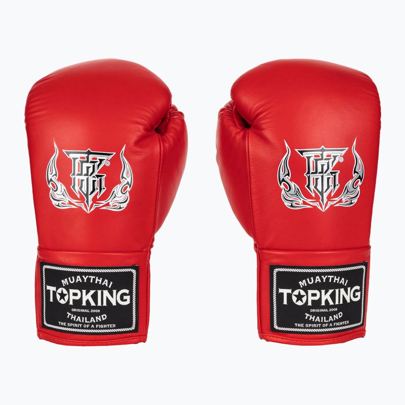 Rękawice bokserskie Top King Boxing Competition red