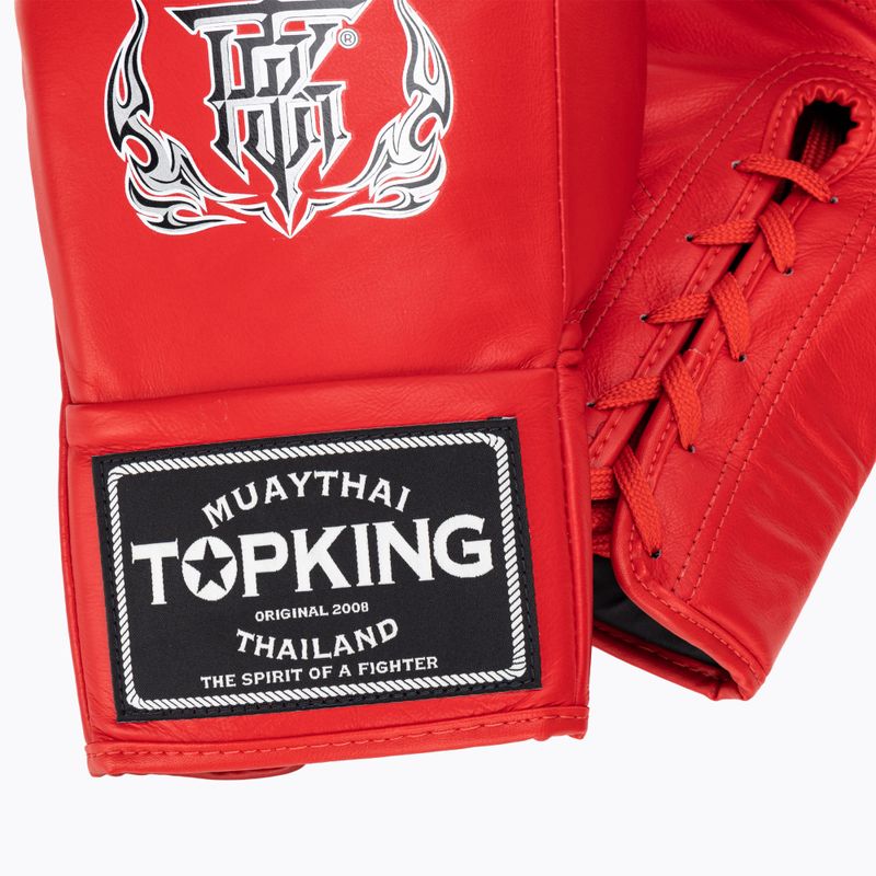 Rękawice bokserskie Top King Boxing Competition red 4