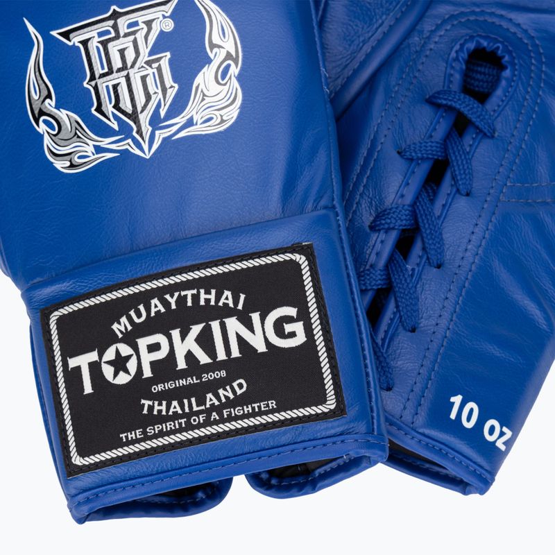 Rękawice bokserskie Top King Boxing Competition blue 4