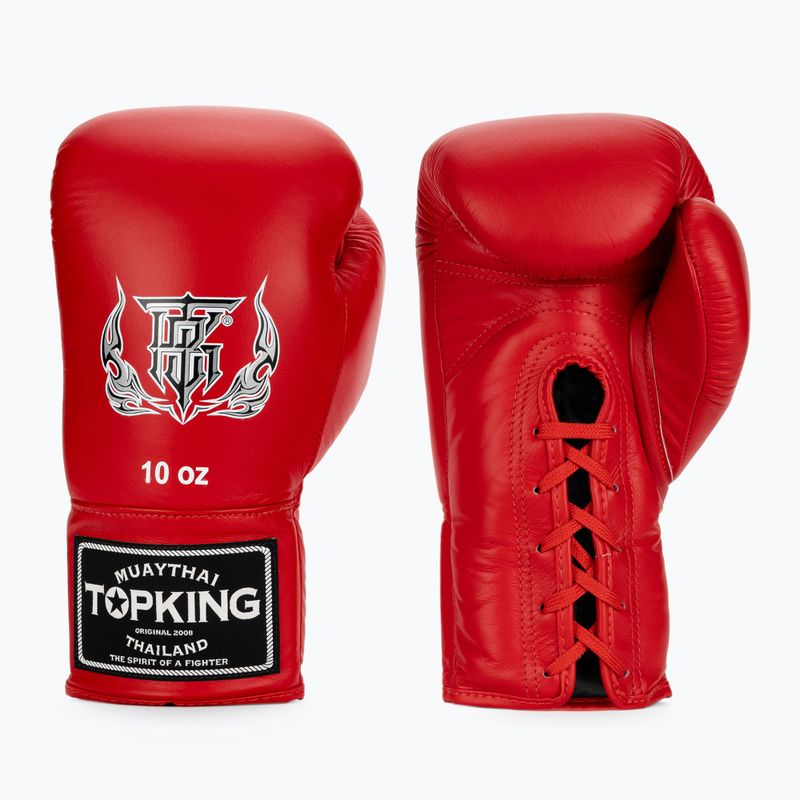Rękawice bokserskie Top King Muay Thai Pro red