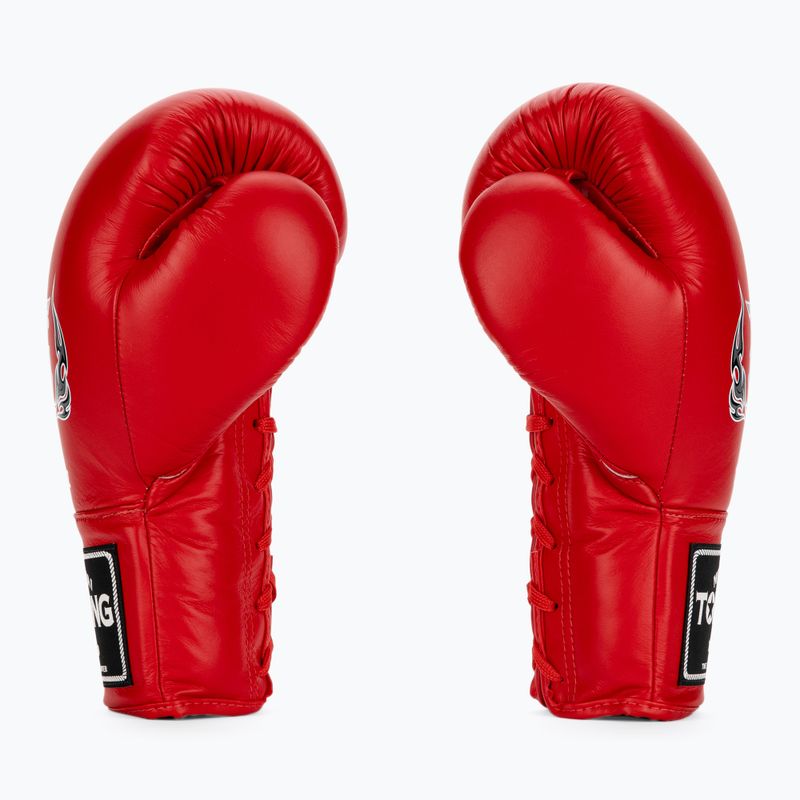 Rękawice bokserskie Top King Muay Thai Pro red 3