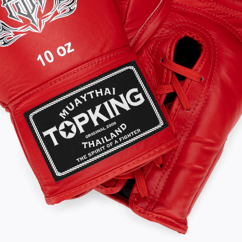 Rękawice bokserskie Top King Muay Thai Pro red 5