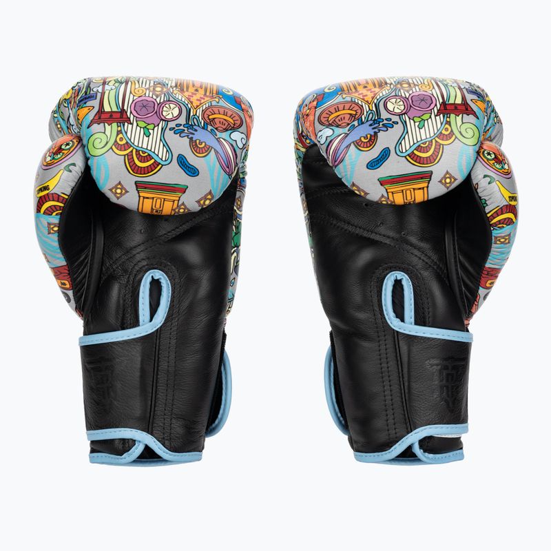 Rękawice bokserskie Top King Boxing Culture black/blue 2