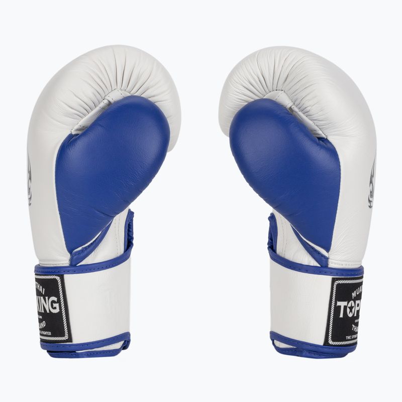 Rękawice bokserskie Top King Boxing Reborn white/blue 3