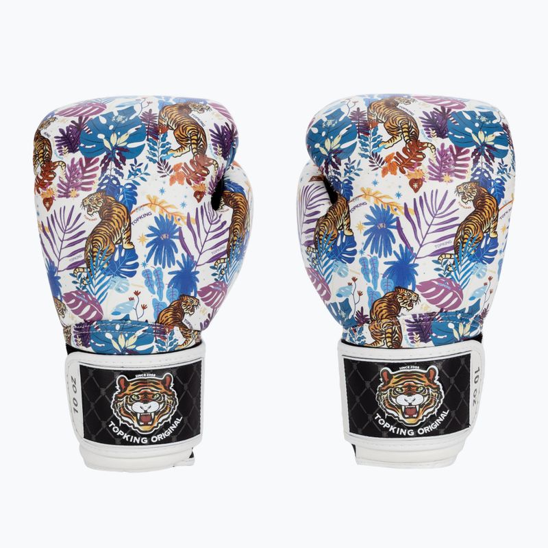 Rękawice bokserskie Top King Boxing Wild Tiger black/white