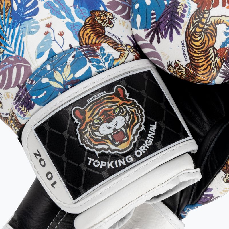 Rękawice bokserskie Top King Boxing Wild Tiger black/white 4