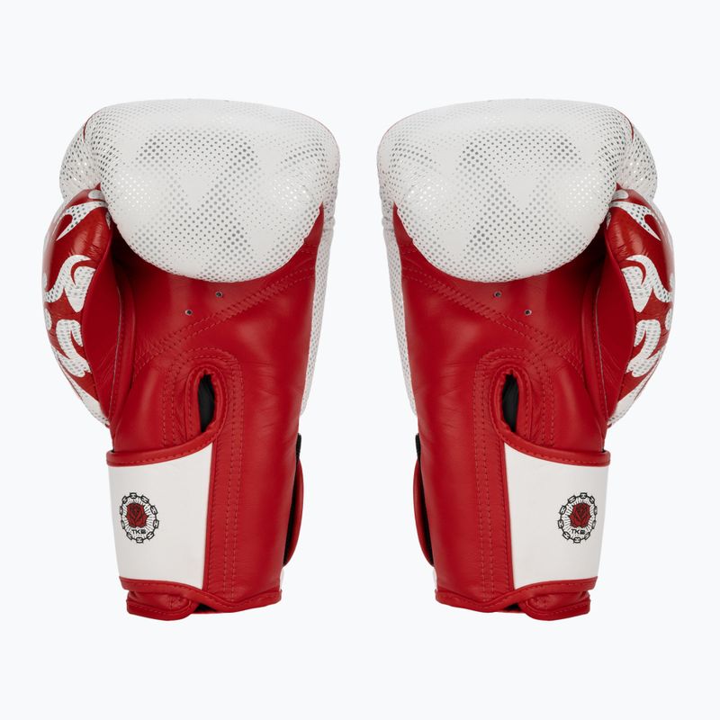 Rękawice bokserskie Top King Boxing Dragon red/white 2
