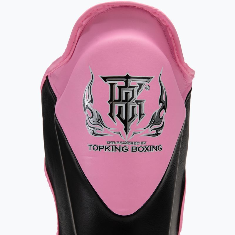 Ochraniacze piszczeli i stóp Top King Shin Guards Blend black/pink 3