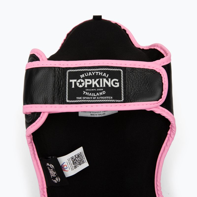 Ochraniacze piszczeli i stóp Top King Shin Guards Blend black/pink 4