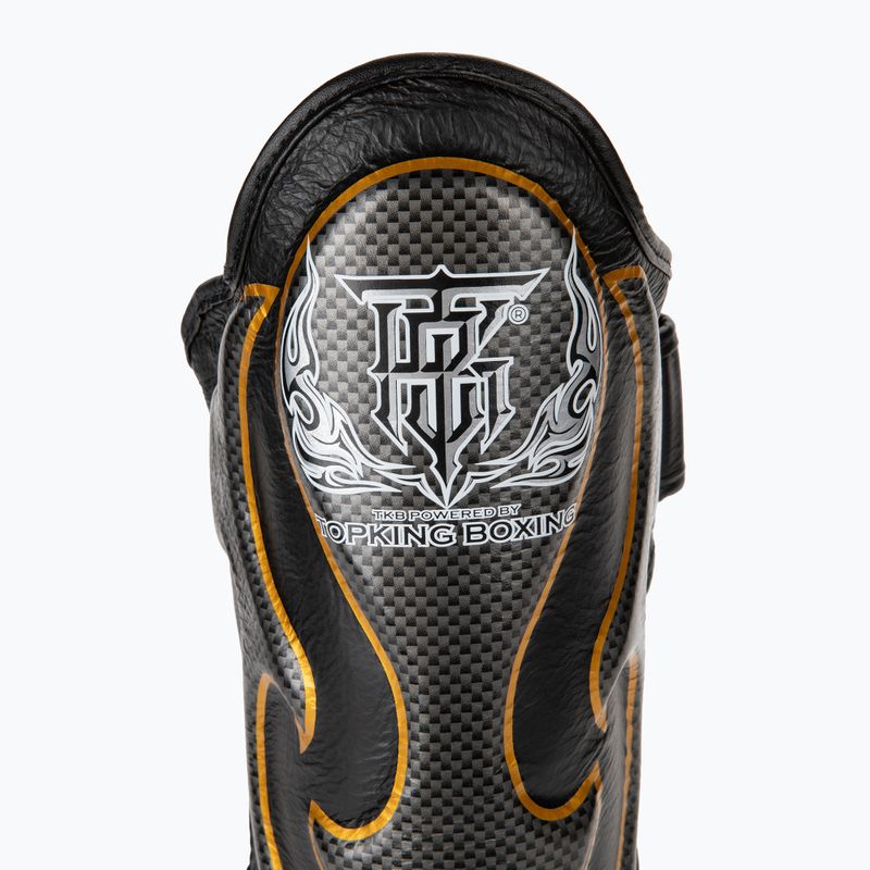 Ochraniacze piszczeli i stóp Top King Empower black/silver 5