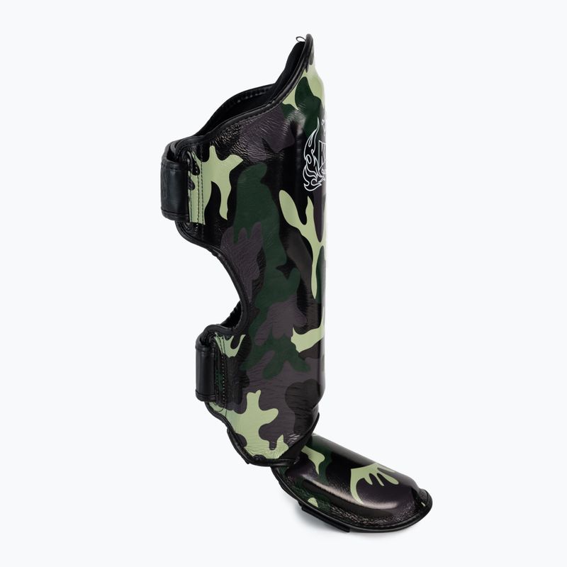 Ochraniacze piszczeli i stóp Top King Empower Camouflage green 2