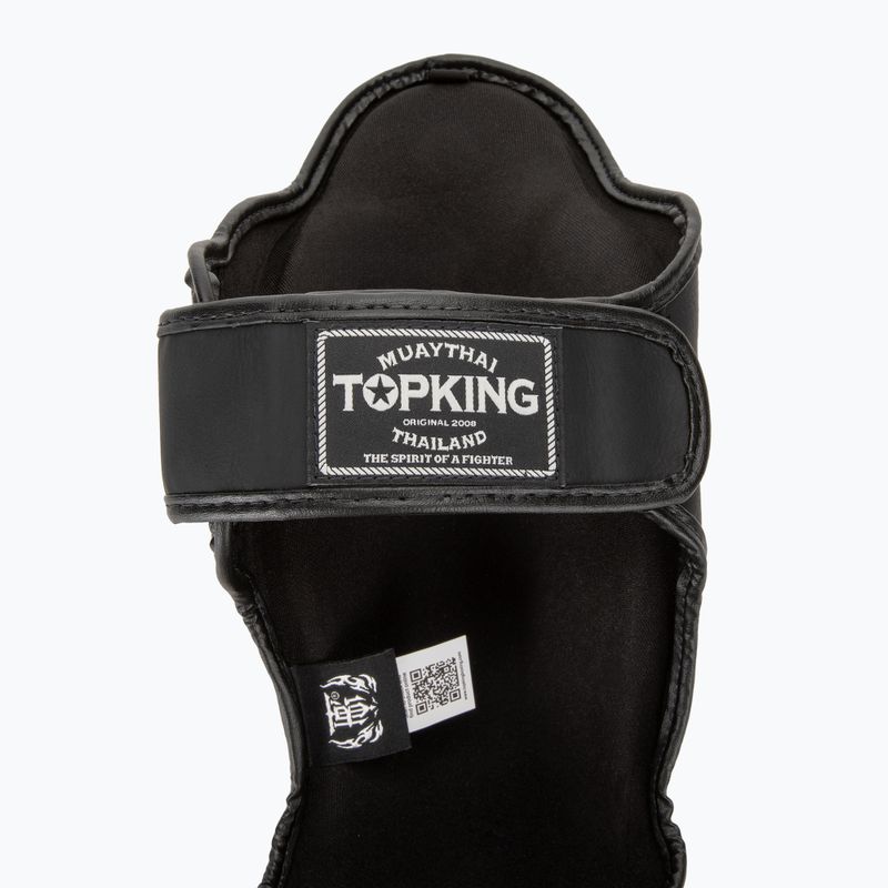 Ochraniacze piszczeli i stóp Top King Pro Semi Leather black 6