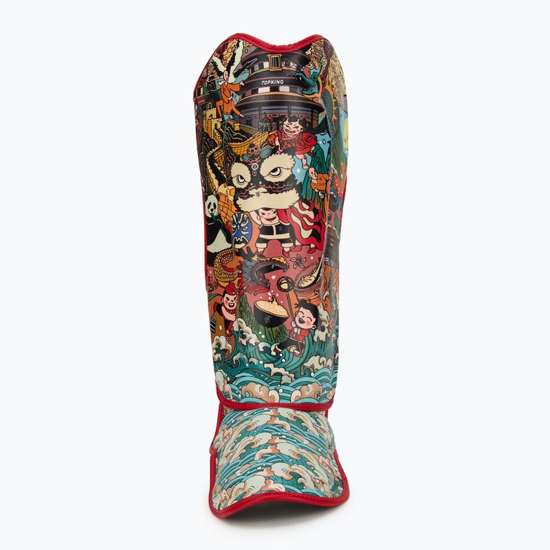Ochraniacze piszczeli i stóp Top King Shin Guards Happiness Chinese black 4