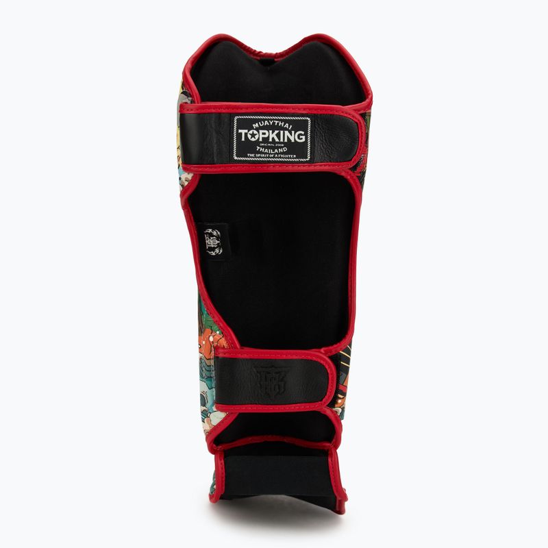 Ochraniacze piszczeli i stóp Top King Shin Guards Happiness Chinese black 5