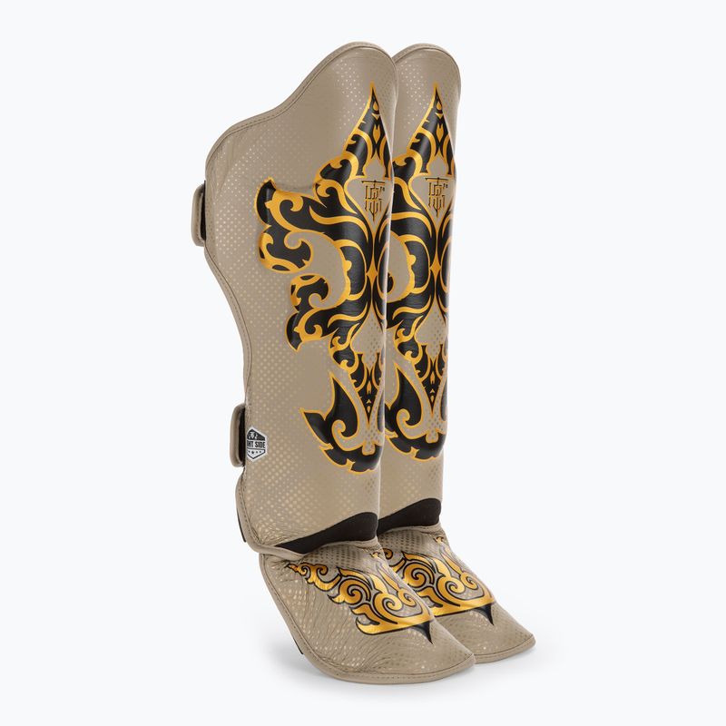 Ochraniacze piszczeli i stóp Top King Kanok beige