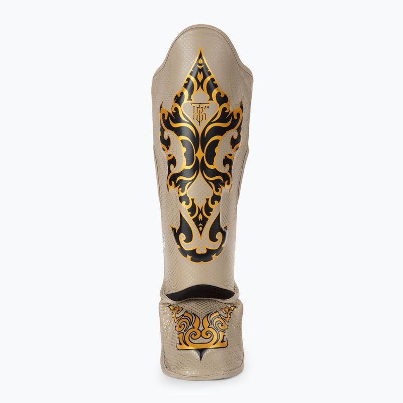 Ochraniacze piszczeli i stóp Top King Kanok beige 3