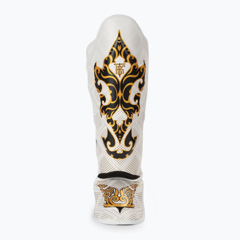 Ochraniacze piszczeli i stóp Top King Kanok white 3