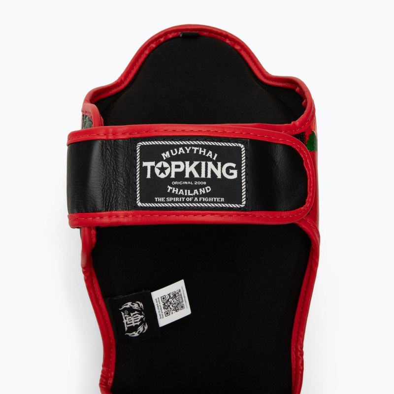 Ochraniacze piszczeli i stóp Top King Rose black 4