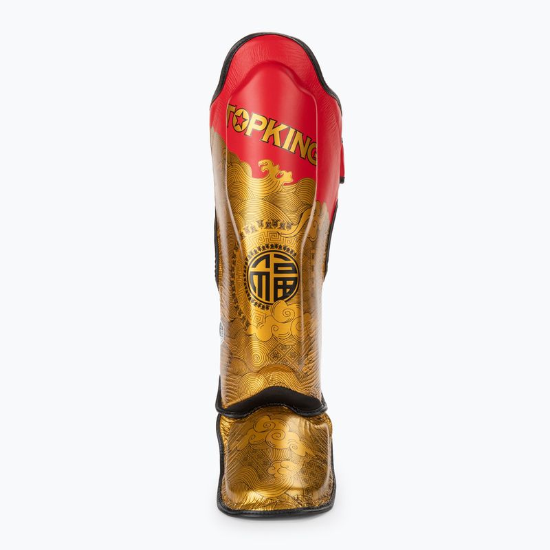 Ochraniacze piszczeli i stóp Top King Happiness Chinese red 3