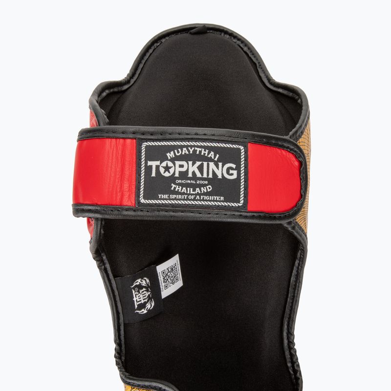 Ochraniacze piszczeli i stóp Top King Happiness Chinese red 6