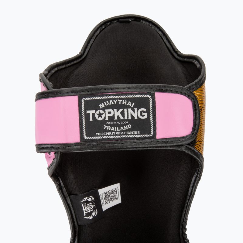 Ochraniacze piszczeli i stóp Top King Happiness Chinese pink 6