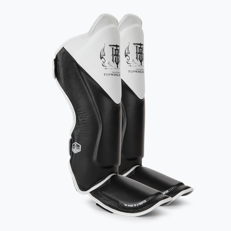 Ochraniacze piszczeli i stóp Top King Shin Guards Blend black/white