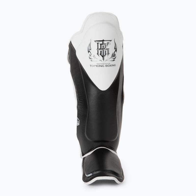 Ochraniacze piszczeli i stóp Top King Shin Guards Blend black/white 3