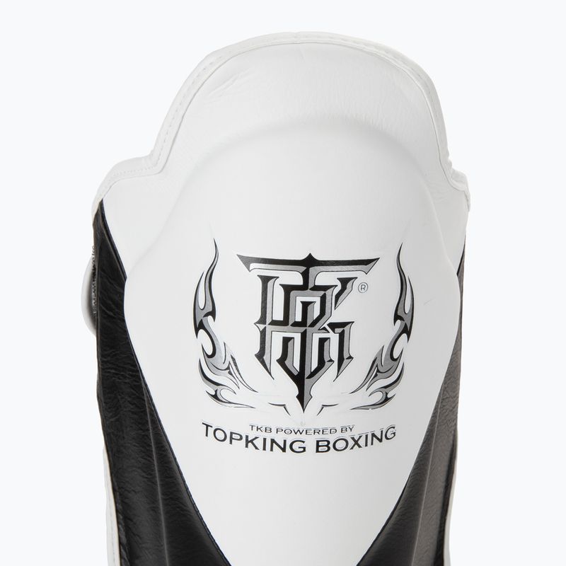 Ochraniacze piszczeli i stóp Top King Shin Guards Blend black/white 5