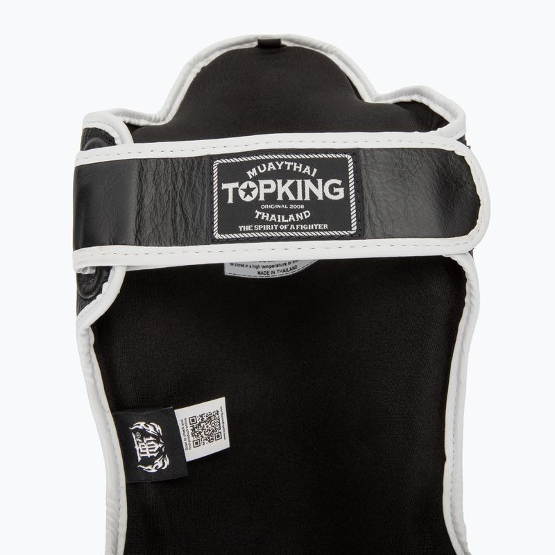 Ochraniacze piszczeli i stóp Top King Shin Guards Blend black/white 6