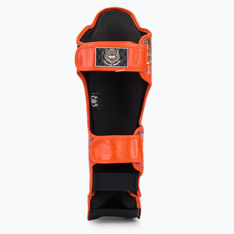 Ochraniacze piszczeli i stóp Top King Wild Tiger King orange 5