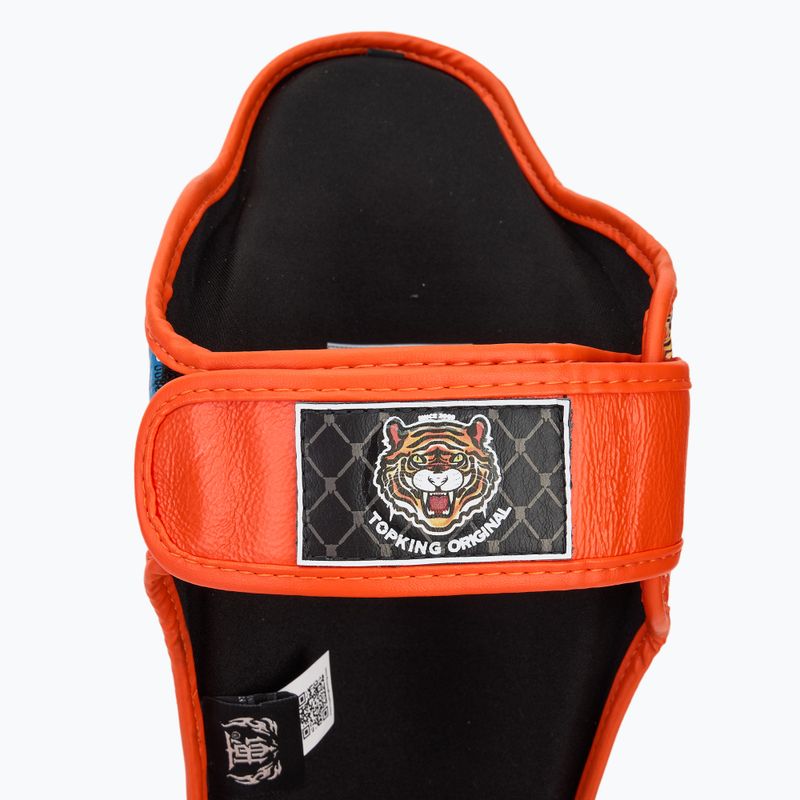 Ochraniacze piszczeli i stóp Top King Wild Tiger King orange 7